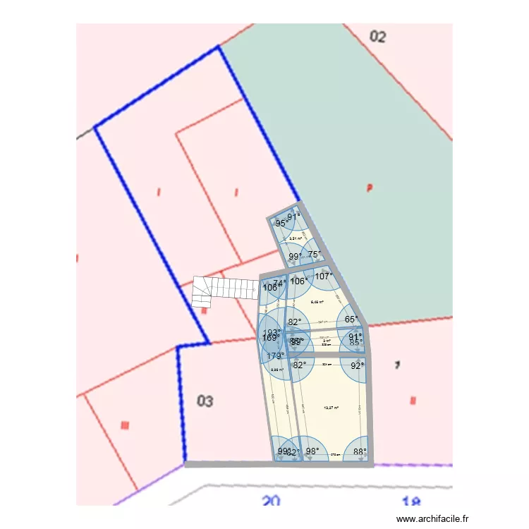 CASA MATEO. Plano de 