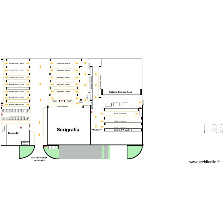 Bodega 2. Plano de 0 habitación y 0 m2