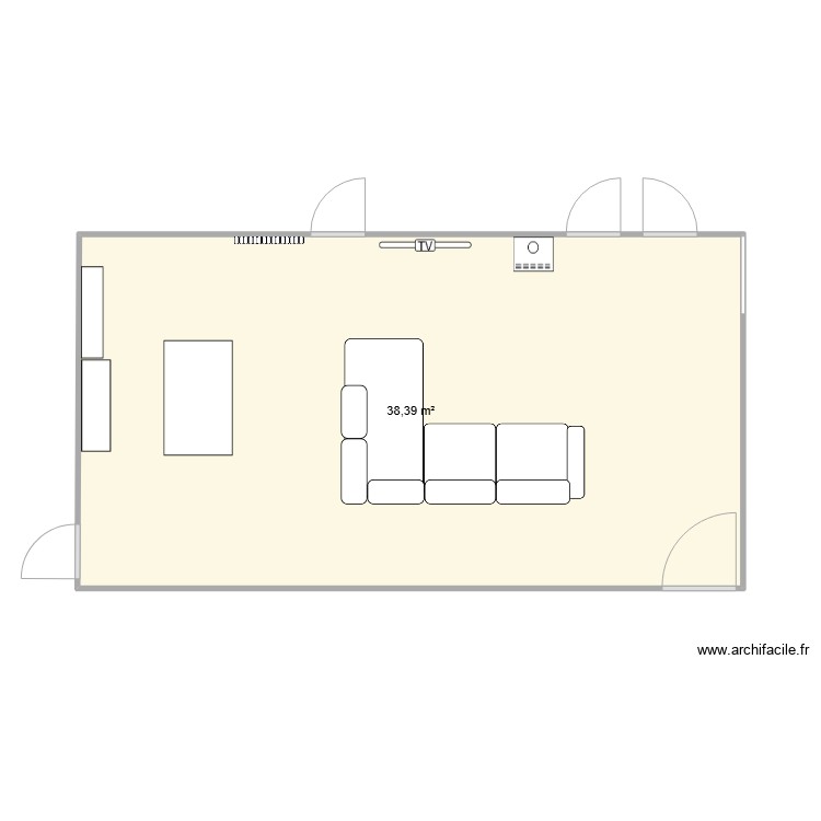 comedor. Plano de 0 habitación y 0 m2