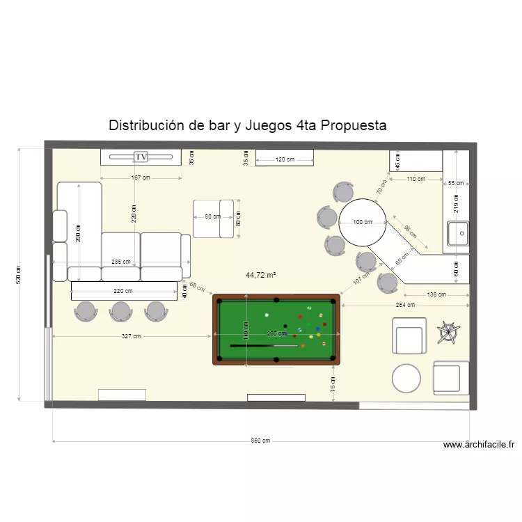 Casa Creston Bar 4ta Opci&oacute;n. Plano de 