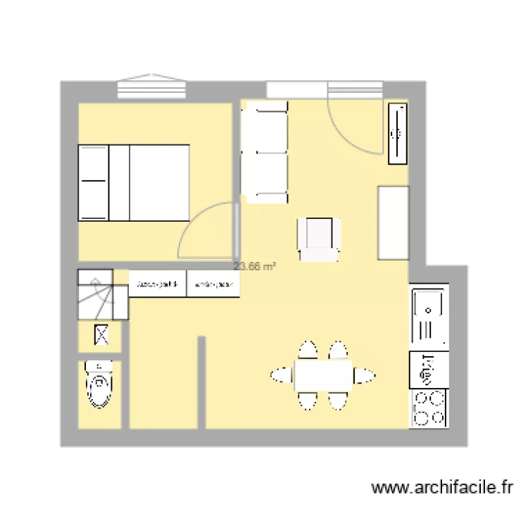Appartement Sorbiers. Plano de Appartement Sorbiers. Plano de