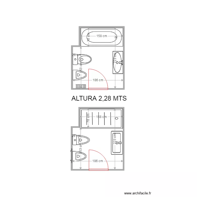 ANDRES BUENO. Plano de 
