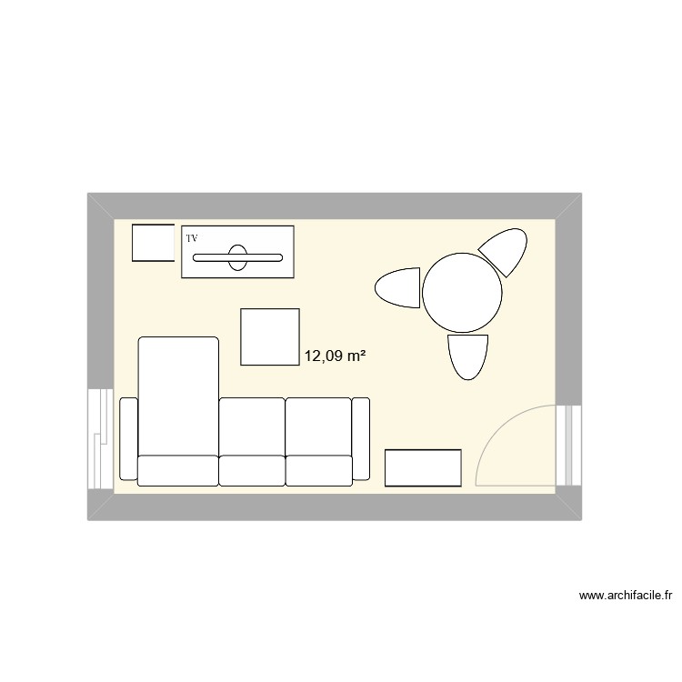torrej&oacute;n comedor 1. Plano de 0 habitación y 0 m2
