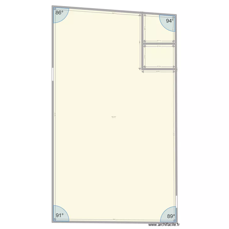 planta chapa malaga. Plano de 