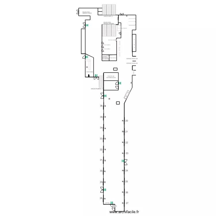 MENOS 1 INTERCAMBIADOR. Plano de 