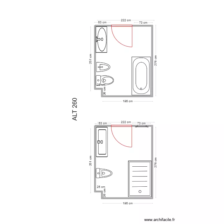 TAJAHUERCE. Plano de 