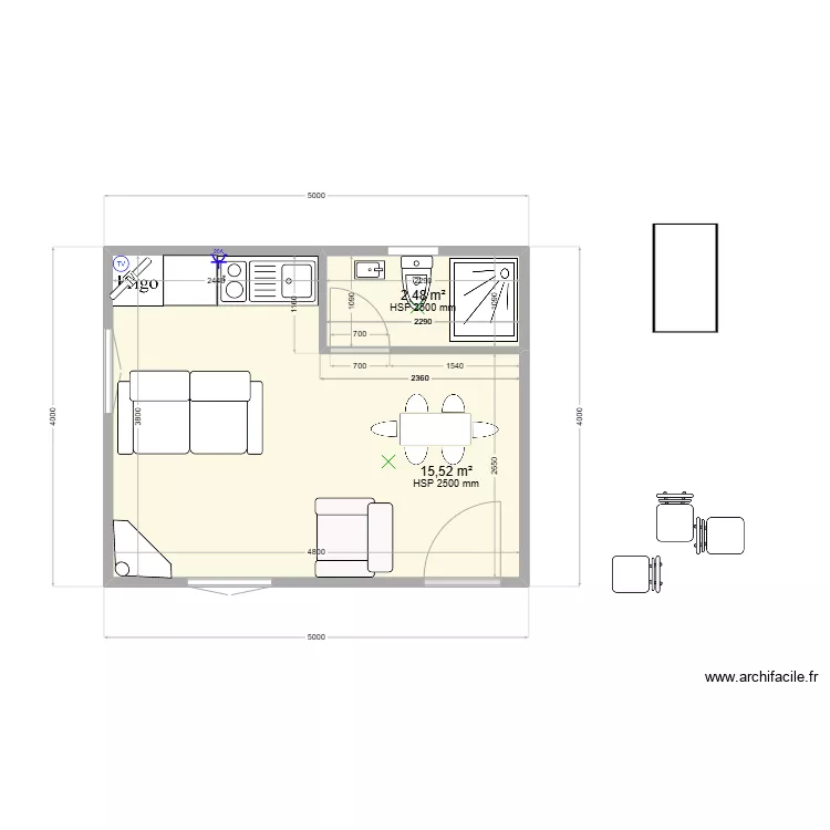 Refugio3. Plano de Refugio3. Plano de