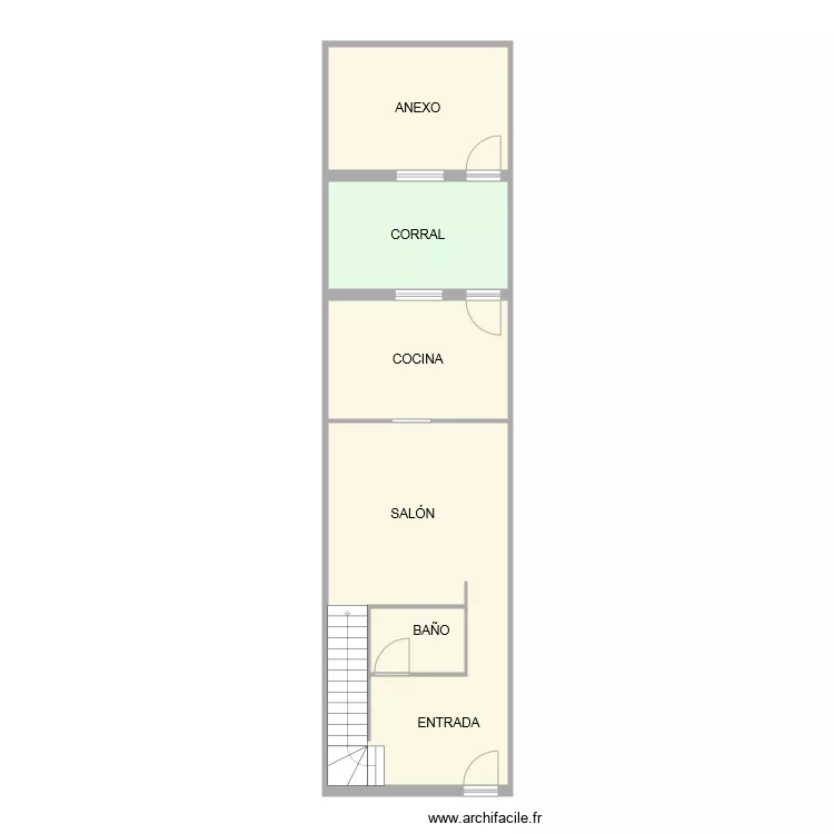 GOYA 8 OPEL. Plano de 