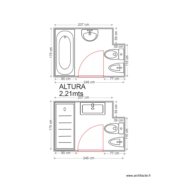 TONI MARTIN BAÑO 2. Plano de TONI MARTIN BAÑO 2. Plano de