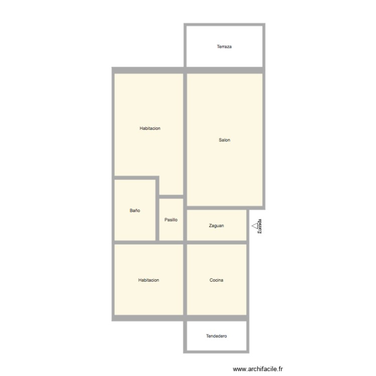 18001040. Plano de 0 habitación y 0 m2
