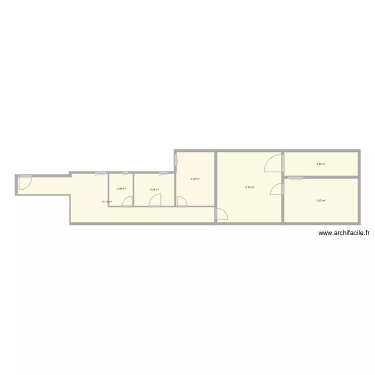 marina 335 bajos. Plano de 