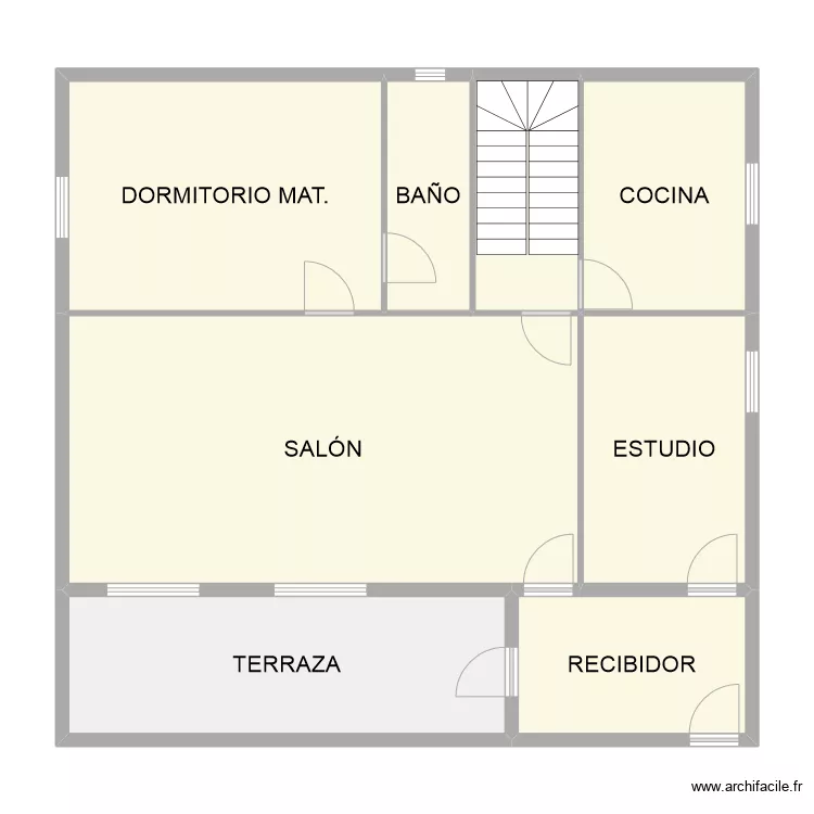 ESPIOLLA BORJA P1. Plano de 