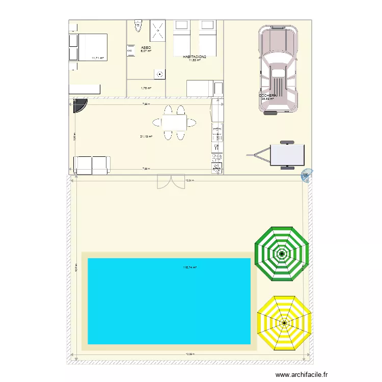 VIVIENDA1. Plano de VIVIENDA1. Plano de