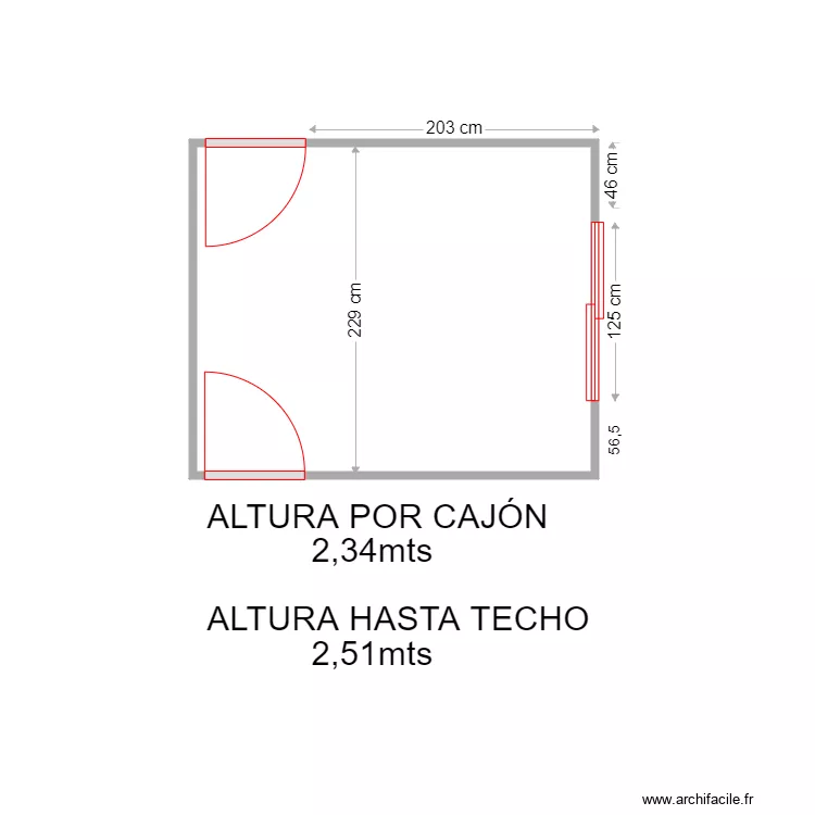 JOSE MANUEL LAMOR. Plano de 