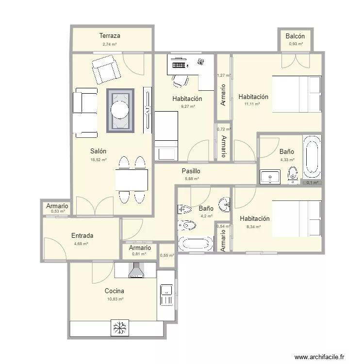 Doctor Esquerdo 108 . Plano de Doctor Esquerdo 108 . Plano de