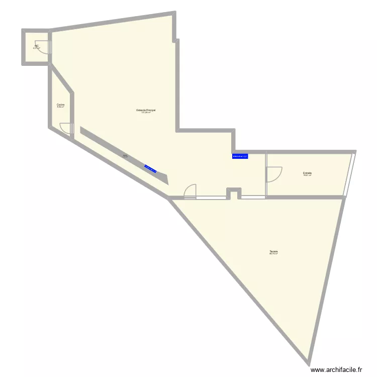 Graduado. Plano de 5 y 231 m² Graduado. Plano de 5 y 231 m²