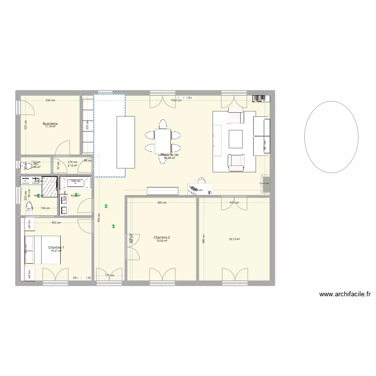 Maison modifie meuble. Plano de Maison modifie meuble. Plano de