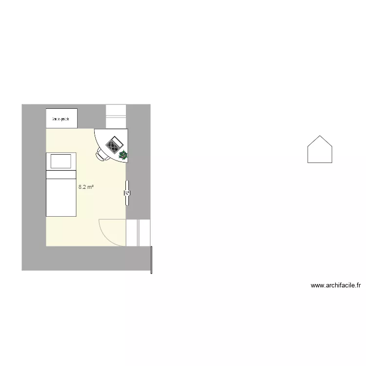 trabajo tecnologia. Plano de 