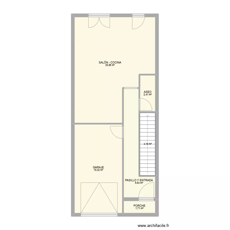 PEDROLA PILAR 40 PB. Plano de 