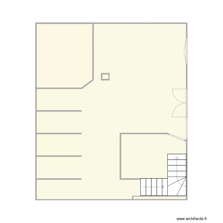 RDJ chalet. Plano de RDJ chalet. Plano de