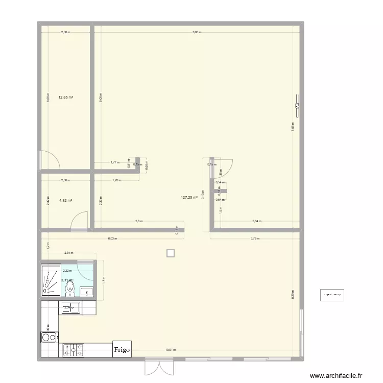 cabaña fi Jose angel 1111. Plano de cabaña fi Jose angel 1111. Plano de