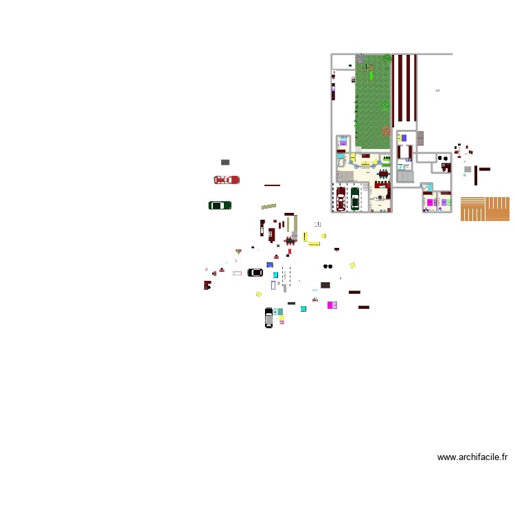 CASA PUERTO MAGU. Plano de 0 habitación y 0 m2