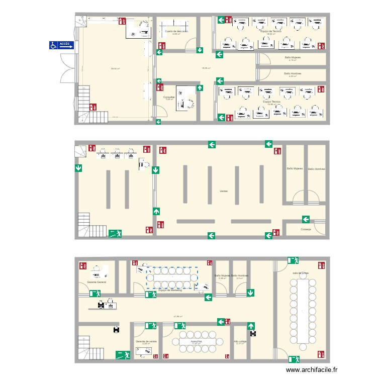 Formacion de Empresas. Plano de 0 habitación y 0 m2