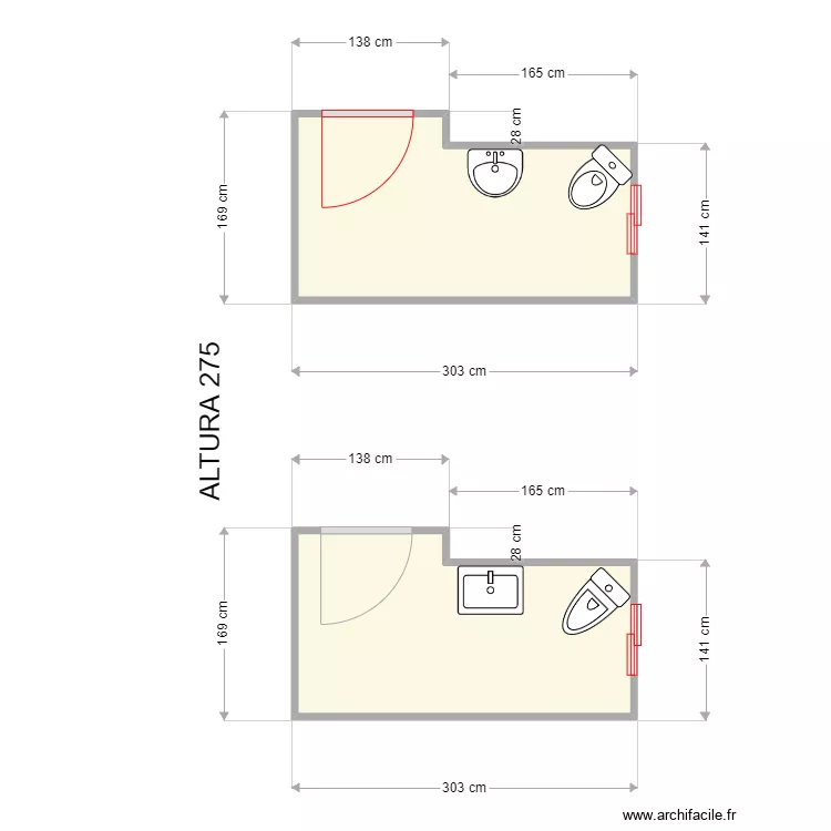 MARIA ROJAS. Plano de 