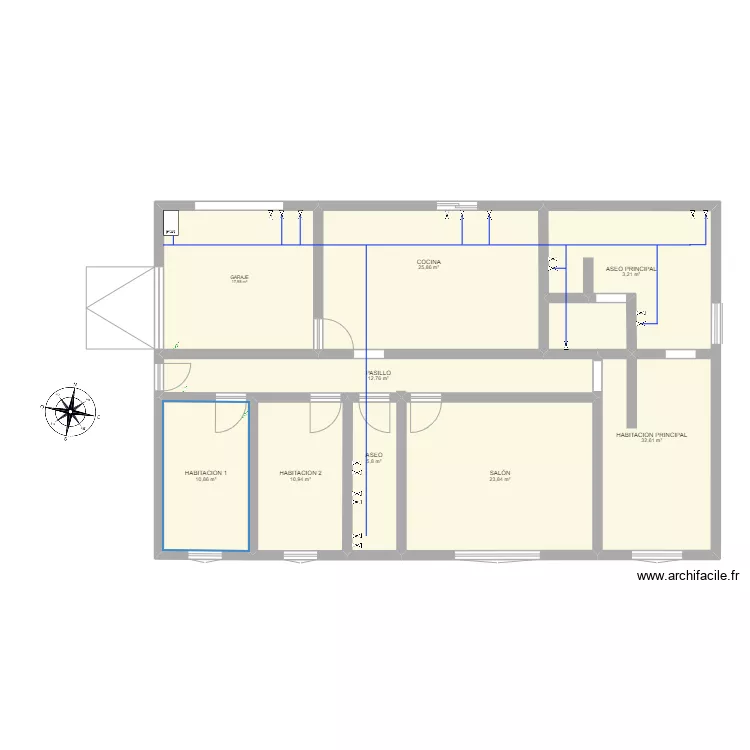 Otxarkoaga ELECTRICO. Plano de 