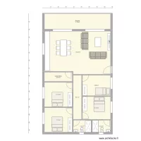 Plano 3 casa pueblo