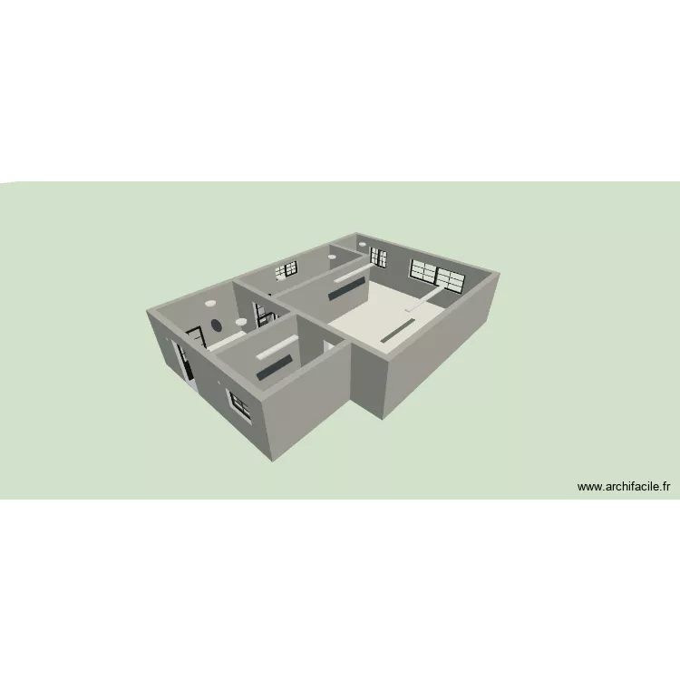 casa posiciones de las lamparas. Plano de 4 y 78 m² casa posiciones de las lamparas. Plano de 4 y 78 m²