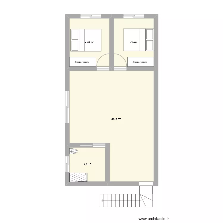 01 PEPELARRACILLA1. Plano de 4 y 50 m² 01 PEPELARRACILLA1. Plano de 4 y 50 m²