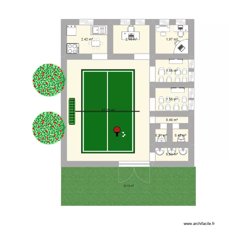 Llano Alto. Plano de 