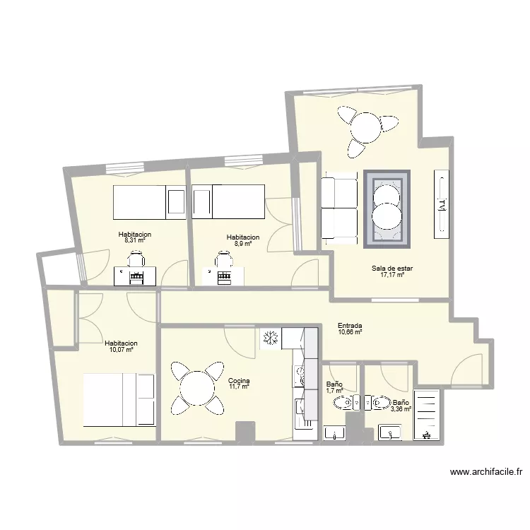 Alberche 14 5 planta. Plano de 