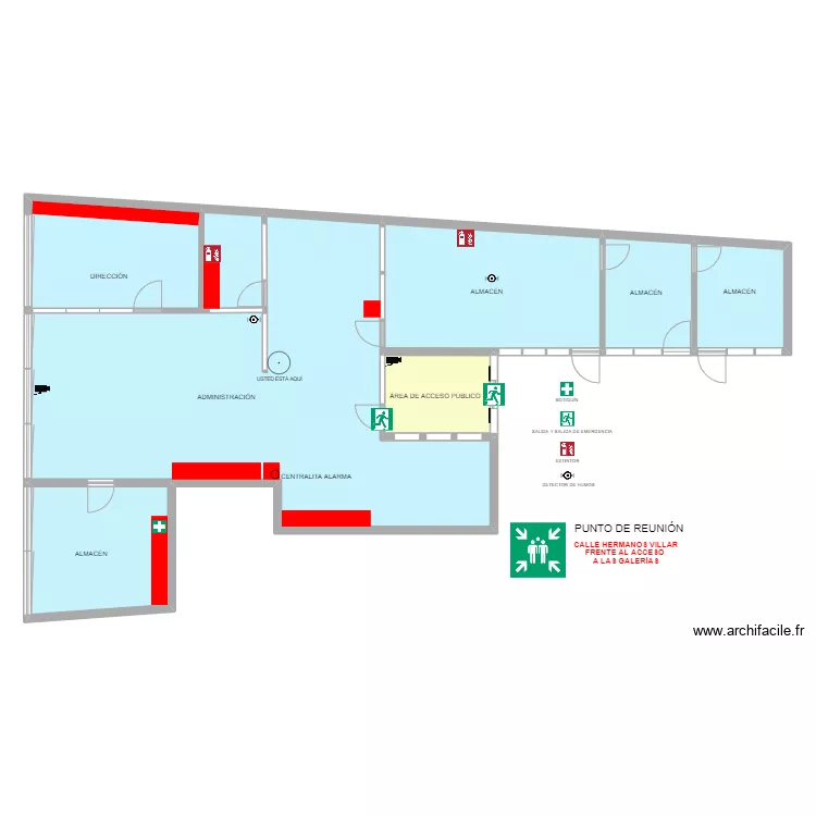 Plano Delegacion SELAE Ourense_SEGURIDAD. Plano de Plano Delegacion SELAE Ourense_SEGURIDAD. Plano de