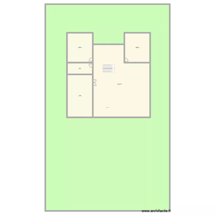ROCHE. Plano de 6 Habitaciones y 1873 m²