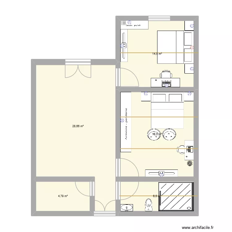 manuel plano. Plano de 5 y 73 m² manuel plano. Plano de 5 y 73 m²
