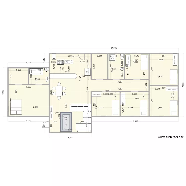 PlanoCasa. Plano de 11  y 164 m²