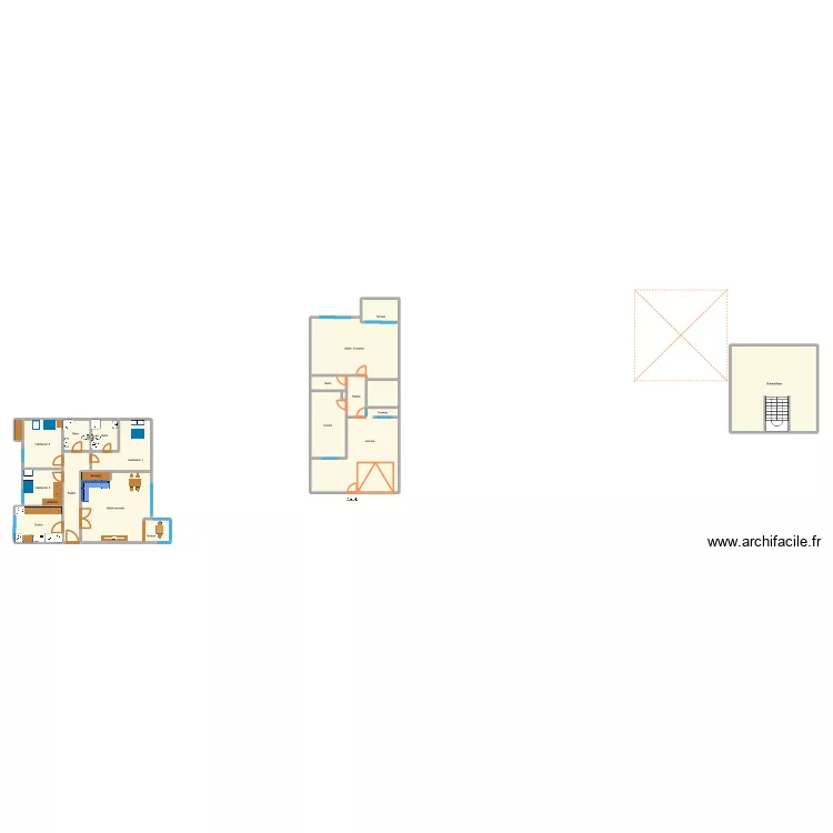 Plano. Plano de 22 y 177 m² Plano. Plano de 22 y 177 m²