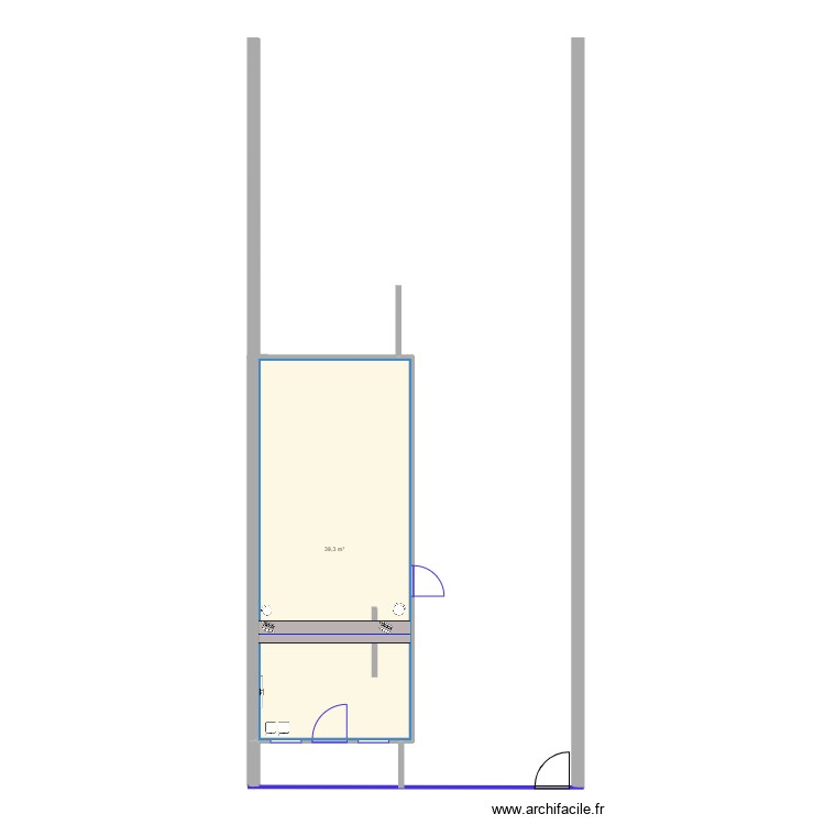 123. Plano de 0 habitación y 0 m2
