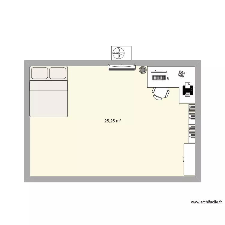 plano 2. Plano de 1 y 25 m² plano 2. Plano de 1 y 25 m²