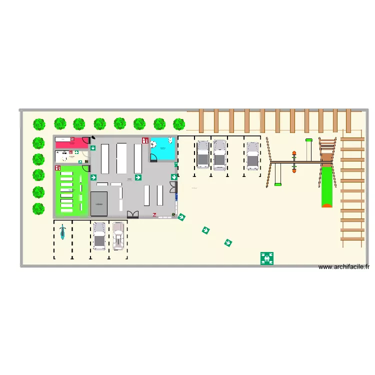 primera planta . Plano de 