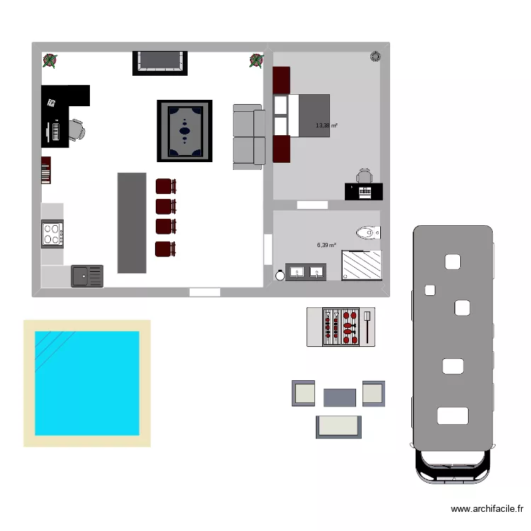 trabajo frances . Plano de trabajo frances . Plano de