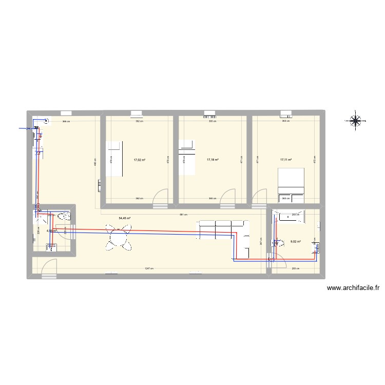 ACS. Plano de 0 habitación y 0 m2