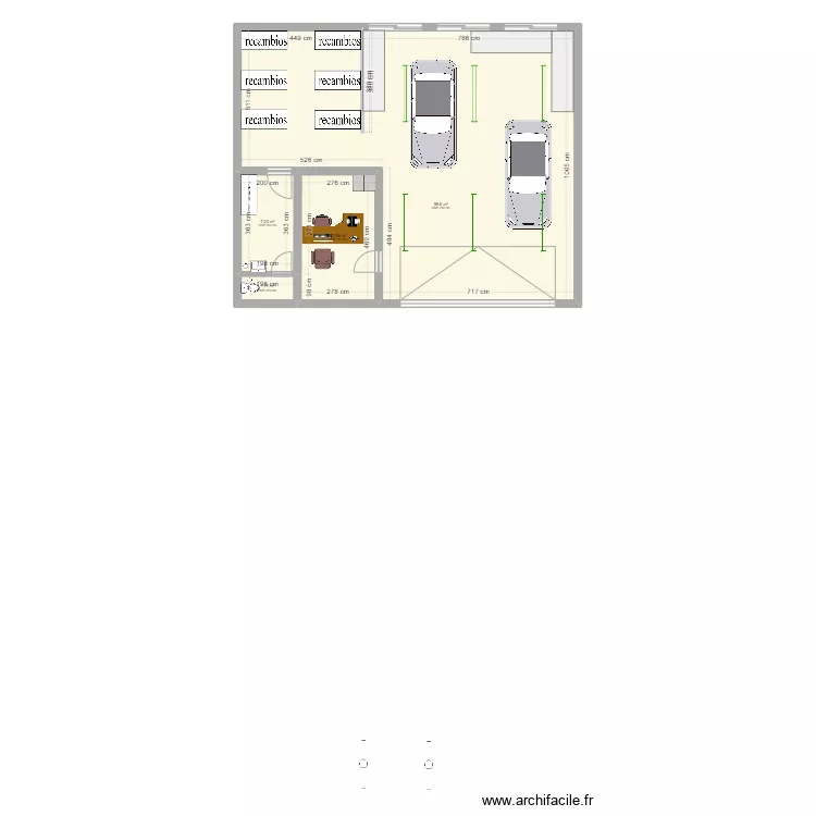 talleres black . Plano de 