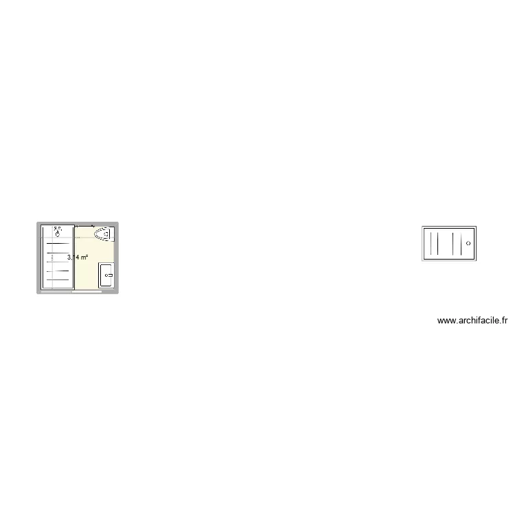 monterrubio ba&ntilde;o. Plano de 