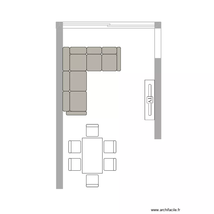 SALA COMEDOR. Plano de SALA COMEDOR. Plano de