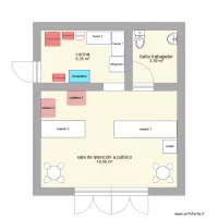 planta equipamiento cafe tiare