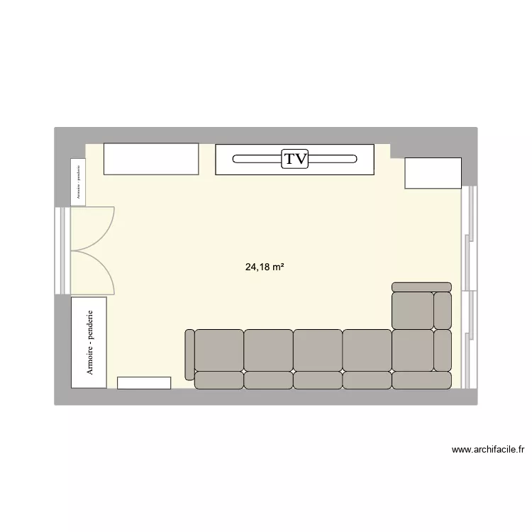 Comedor-DER. Plano de 1 y 24 m² Comedor-DER. Plano de 1 y 24 m²