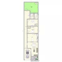 Casa 7 x 28 m